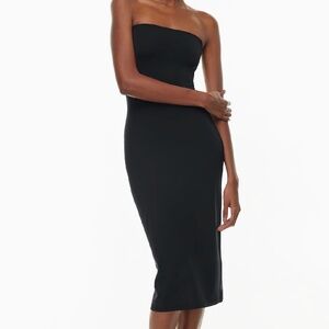 Aritzia Contour Midi Tube Dress XS black